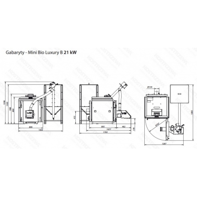 Kostrzewa Mini Bio Luxury B 21 kW Kostrzewa Mini Bio Luxury B 21 kW