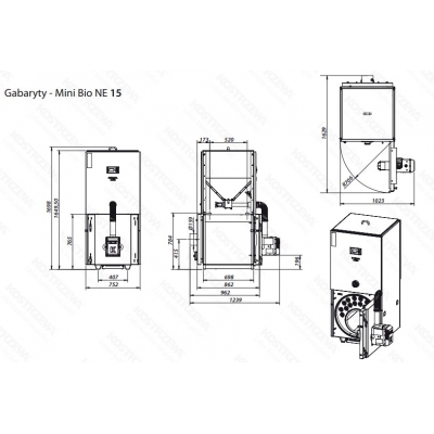 Kostrzewa Mini Bio NE 15 kW Kostrzewa Mini Bio NE 15 kW