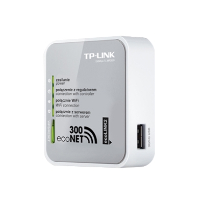 KOSTRZEWA Moduł internetowy TP-LINK ecoNET300 PLUM