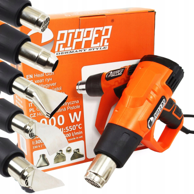 RIPPER OPALARKA ELEKTRYCZNA 2000W 550'C 5 dysz