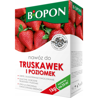 BIOPON NAWÓZ GRANULAT DO TRUSKAWEK I POZIOMEK 1kg