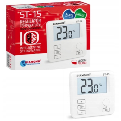DIAMOND REGULATOR POKOJOWY TEMPERATURY ST-15