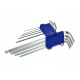 GEKO KLUCZE IMBUSOWE 1,5-10 260MM 9EL. ZESTAW