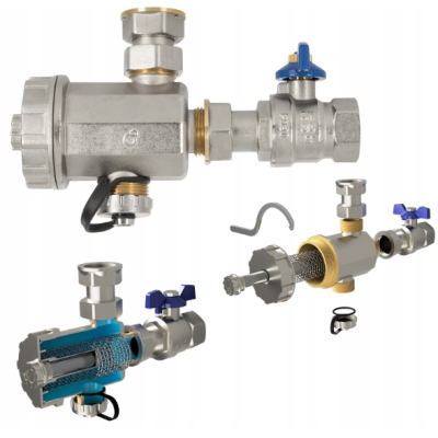 SEPARATOR ZANIECZYSZCZEŃ 3/4 Z FILTREM MAGNETYCZNY