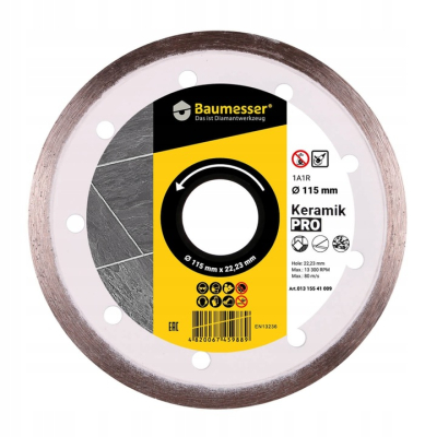 DISTAR TARCZA DIAMENTOWA 115mm KERAMIK 1A1R GRES