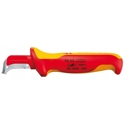 KNIPEX NÓŻ DO ŚCIĄGANIA IZOLACJI ŚCIĄGACZ 9855