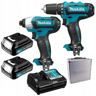 MAKITA ZESTAW 10,8V WKRĘTARKA ZAKRĘTARKA CLX224X