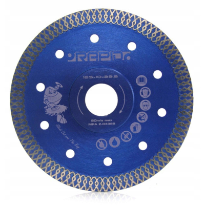 TARCZA DIAMENTOWA 125MM RAPID SILENT CUT BLUE