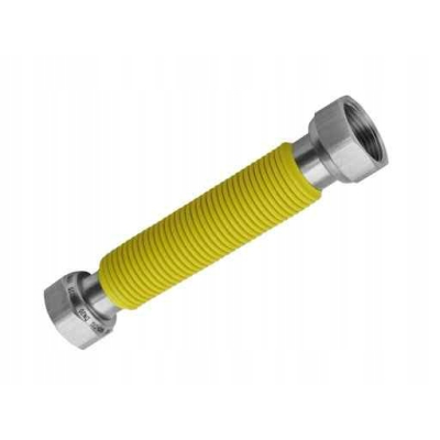 Wąż do gazu rozciągliwy 1/2 GW/GW 90-140mm LECHAR