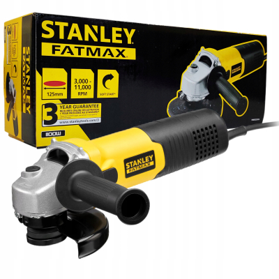 SZLIFIERKA KĄTOWA STANLEY Z REGULACJĄ FMEG225VS-QS