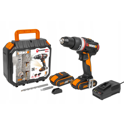Wkrętarka WORX WX-JCR Bezszczotkowa 20V 50Nm 13mm