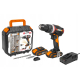 Wkrętarka WORX WX-JCR Bezszczotkowa 20V 50Nm 13mm