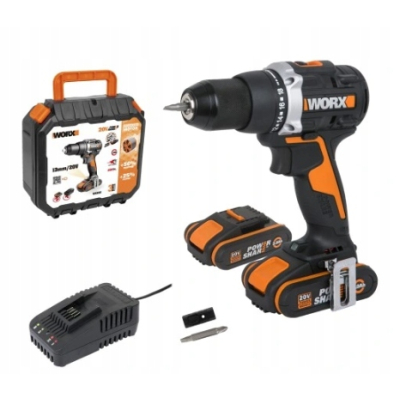 Wkrętarka WORX WX102 Bezszczotkowa 20V 60Nm 13mm