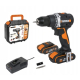 Wkrętarka WORX WX102 Bezszczotkowa 20V 60Nm 13mm