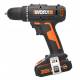 Wkrętarka Worx zasilanie akumulatorowe 20 V WX100