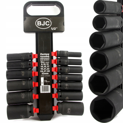 NASADKI UDAROWE ZESTAW NASADEK BJC 8-32 mm 1/2