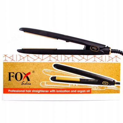 FOX Salsa prostownica do włosów z jonizacją i płytkami z olejkiem arganowym