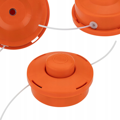 Głowica żyłkowa do kosy spalinowej plastikowa czerwona M10 x 1,25 mm
