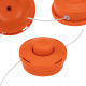 Głowica żyłkowa do kosy spalinowej plastikowa czerwona M10 x 1,25 mm