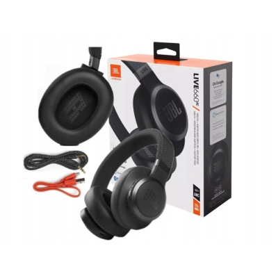 Słuchawki bezprzewodowe nauszne JBL Live 660NC