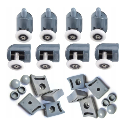 Rolki do kabiny prysznicowej Ruhhy KK9646 23 mm 8 sztuk