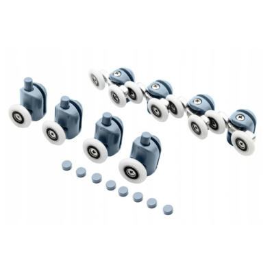 Rolki do kabiny prysznicowej Ruhhy KK9646 23 mm 8 sztuk