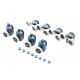 Rolki do kabiny prysznicowej Ruhhy KK9646 23 mm 8 sztuk