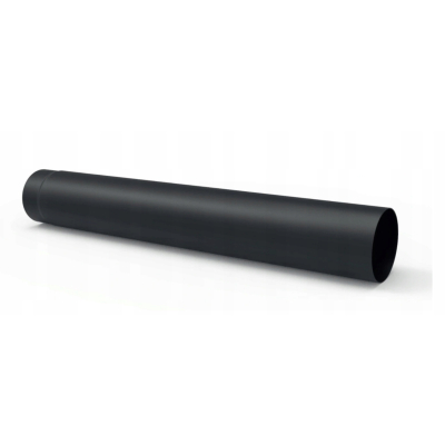 KOMINOWA RURA CZARNA 1M DO KOZY 100cm KOZA FI 180mm