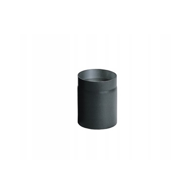 RURA fi160 25cm 250 mm żaroodporna spalinowa czarna 2mm kominka