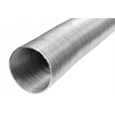 Kanał elastyczny rura spiro aluminiowa 100mm 3mb