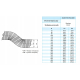 RURA SPIRO ALUFLEX 130 mm / 3 metry aluminiowa PRODMAX