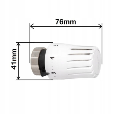 Głowica termostatyczna do grzejnika Invena Mini 2 Prov CD-74-015 biała