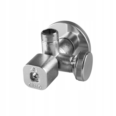 Zawór kątowy duro BIS 1/2'' D/ZK-SOLID BIS 1/2x3/4x3/8