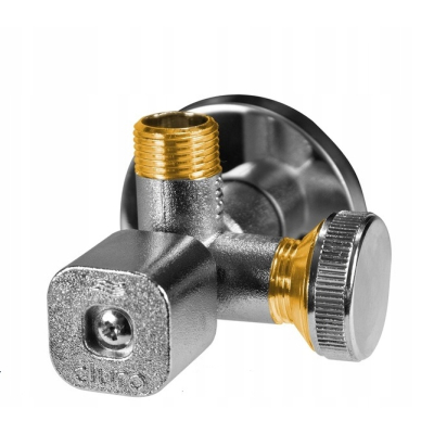 Zawór kątowy duro BIS 1/2'' D/ZK-SOLID BIS 1/2x3/4x3/8