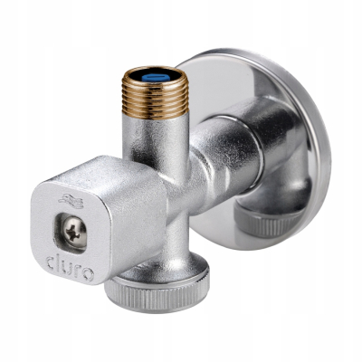 Zawór kątowy Duro 1/2'' D/ZK-SOLID BISP 1/2x3/4x3/8