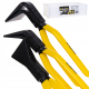 SZCZYPCE DO GIĘCIA BLACH BLACHY 3 SZT. 45° 90° 180° 275MM CĘGI KLESZCZE