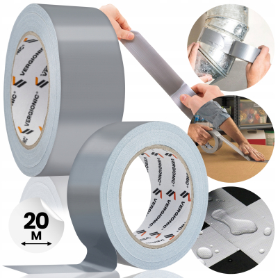 Taśma naprawcza duct tape 48 mm x 20 m VERGIONIC