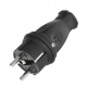 Wtyczka prosta gumowa Geko 16 A 230 V