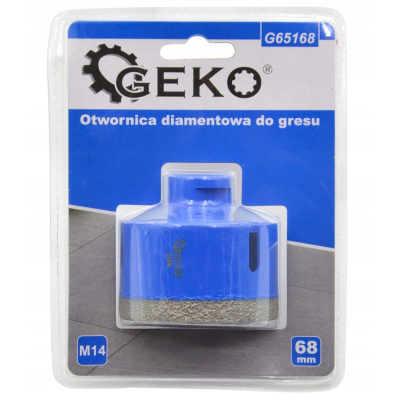 Otwornica diamentowa do gresu 68mm M14