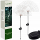 Lampa solarna wbijana dmuchawce Gardlov czarny 89 cm 2 szt.