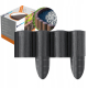 CELLFAST ECO PALISADA OGRODOWA ANTRACYT 8,5cm 2,4m