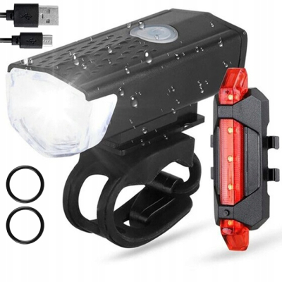 Oświetlenie rowerowe UCHWYT ZESTAW OBROTOWA TYLNE ŚWIATŁO LATARKA LAMPA