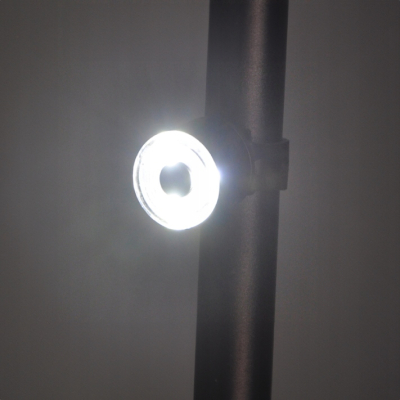 LAMPKA ROWEROWA PRZÓD + TYŁ LED LAMPKI DO ROWERU NA KIEROWNICĘ ZESTAW + BAT
