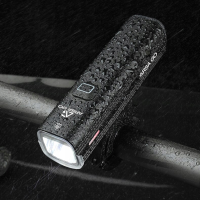 MOCNA LAMPKA ROWEROWA LED LATARKA AKUMULATOROWA DO ROWERU USB PRZÓD I tył