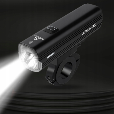 MOCNA LAMPKA ROWEROWA LED LATARKA AKUMULATOROWA DO ROWERU USB PRZÓD I tył