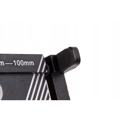 ALUMINIOWY UCHWYT ROWEROWY G-81 NA TELEFON 55-100MM PŁYNNA REGULACJA