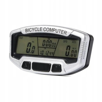 LICZNIK ROWEROWY WODOODPORNY LCD 28 FUNKCJI ROWER