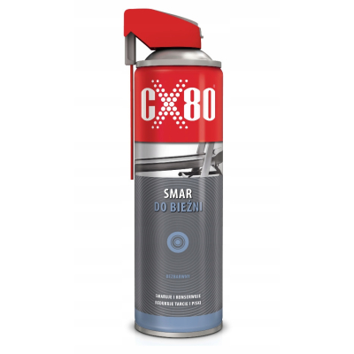 CX80 PROFESJONALNY SMAR SILIKONOWY DO BIEŻNI 500ml aplikator CX-80