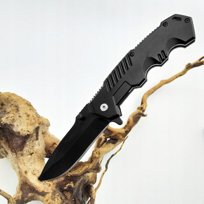 NÓŻ SKŁADANY TAKTYCZNY SURVIVAL MYŚLIWSKI FINKA CAMPING DO CIĘCIA OSTRY
