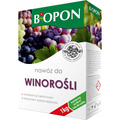 BIOPON Nawóz do winorośli 1 kg NA OBFITE PLONY